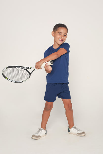 Conjunto Camiseta e Short Sportswear - Azul Navy