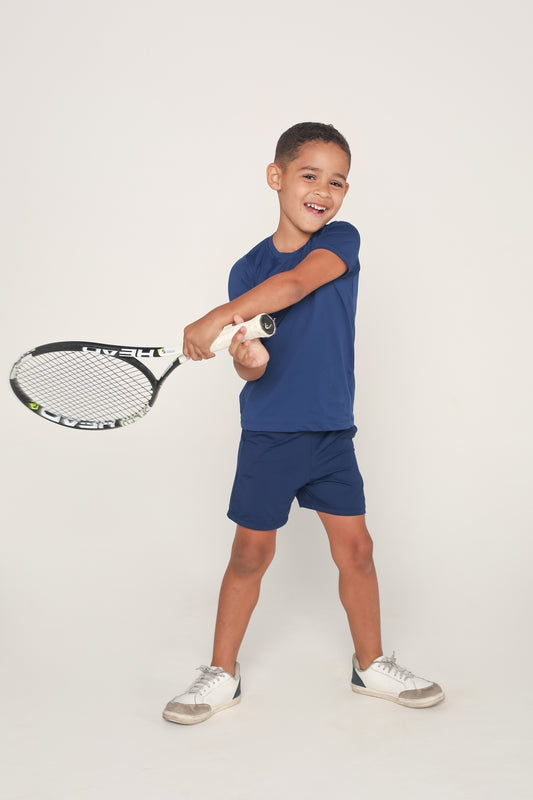 Conjunto Camiseta e Short Sportswear - Azul Navy