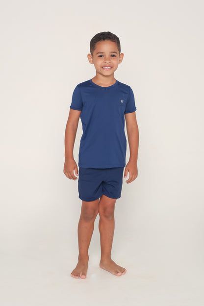 Conjunto Camiseta e Short Sportswear - Azul Navy