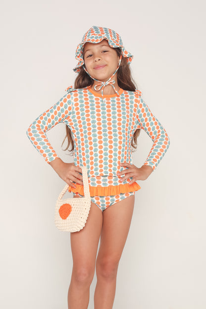 Conjunto Camiseta com Manga Menina - Concha